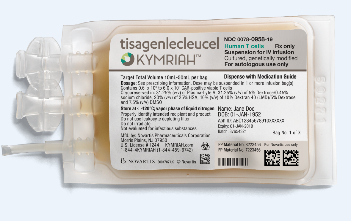 Phase 2 trial of Tisagenlecleucel