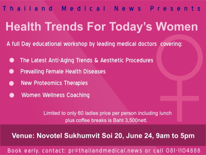 Health Trends For Today S Women Thailand Medical News